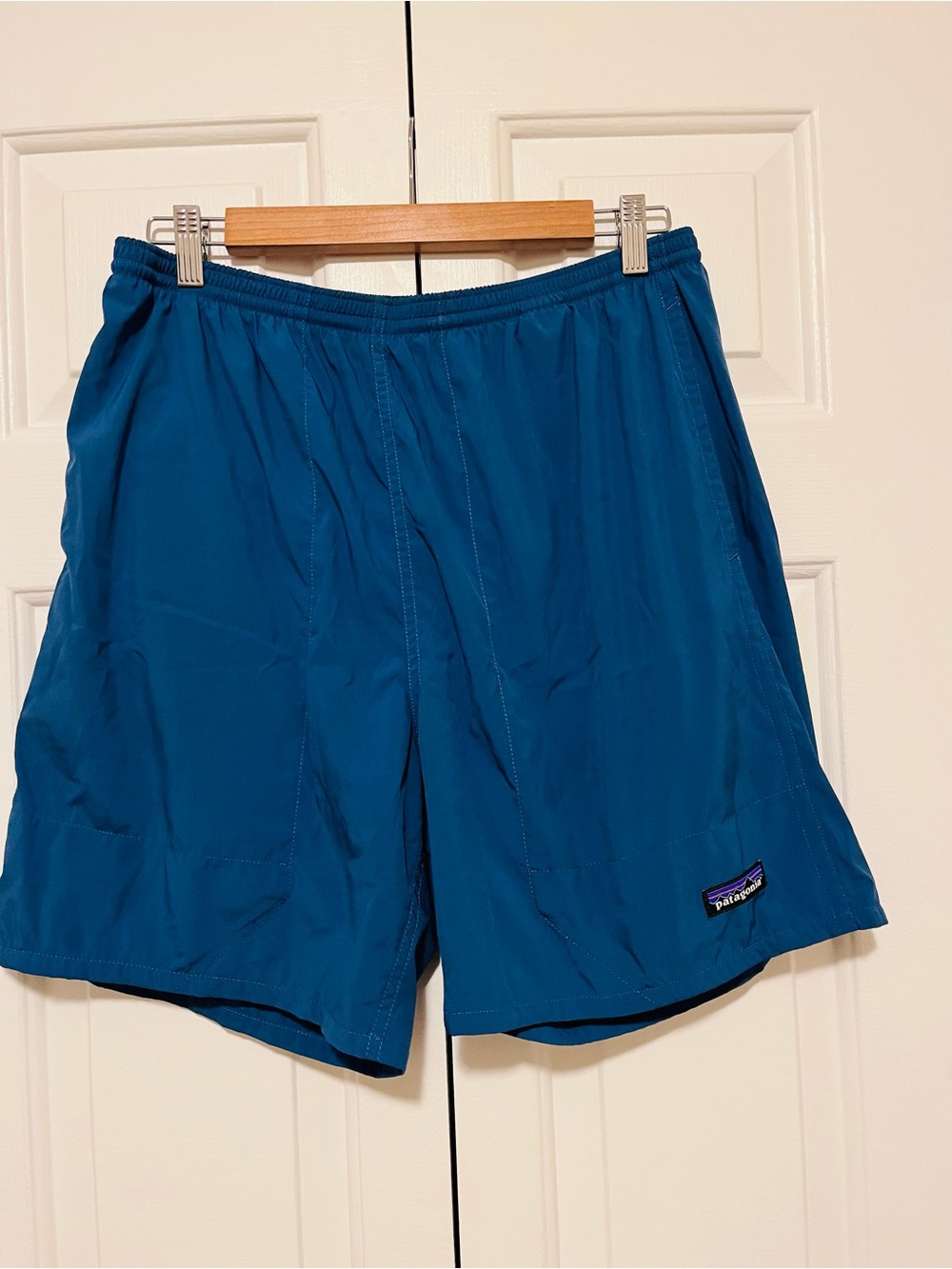 Patagonia lightweight Baggies Lights - Like New- 6" Shorts Glass Blue (GLSB) -Lg